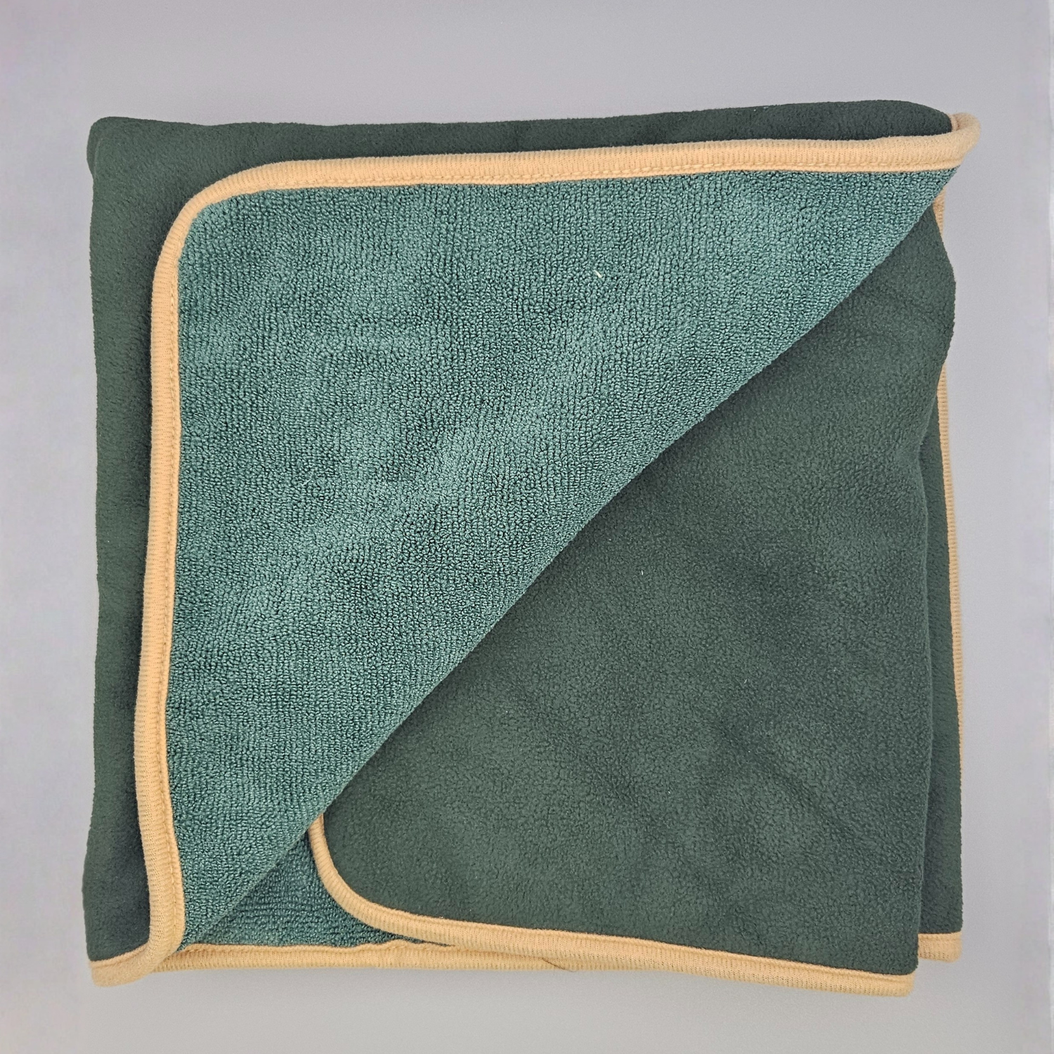 Forest Green Dog Mat - Microfibre Back