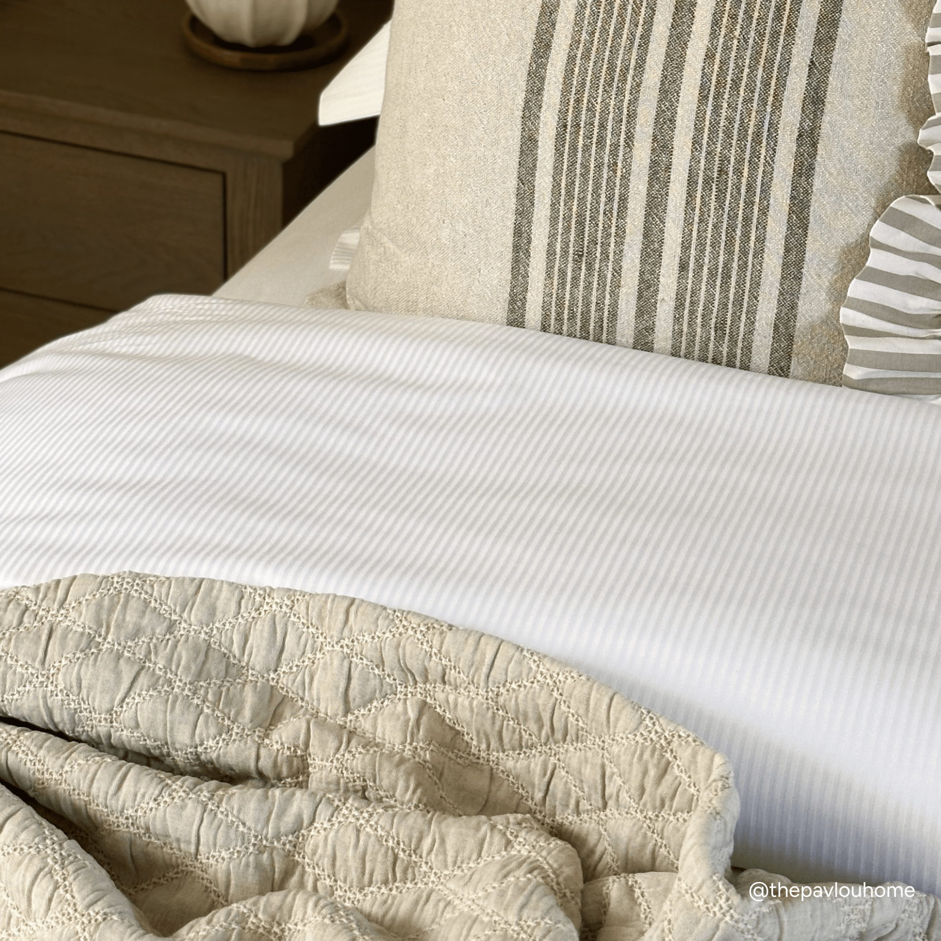 Microstripe 400 Thread Count Bedlinen Set