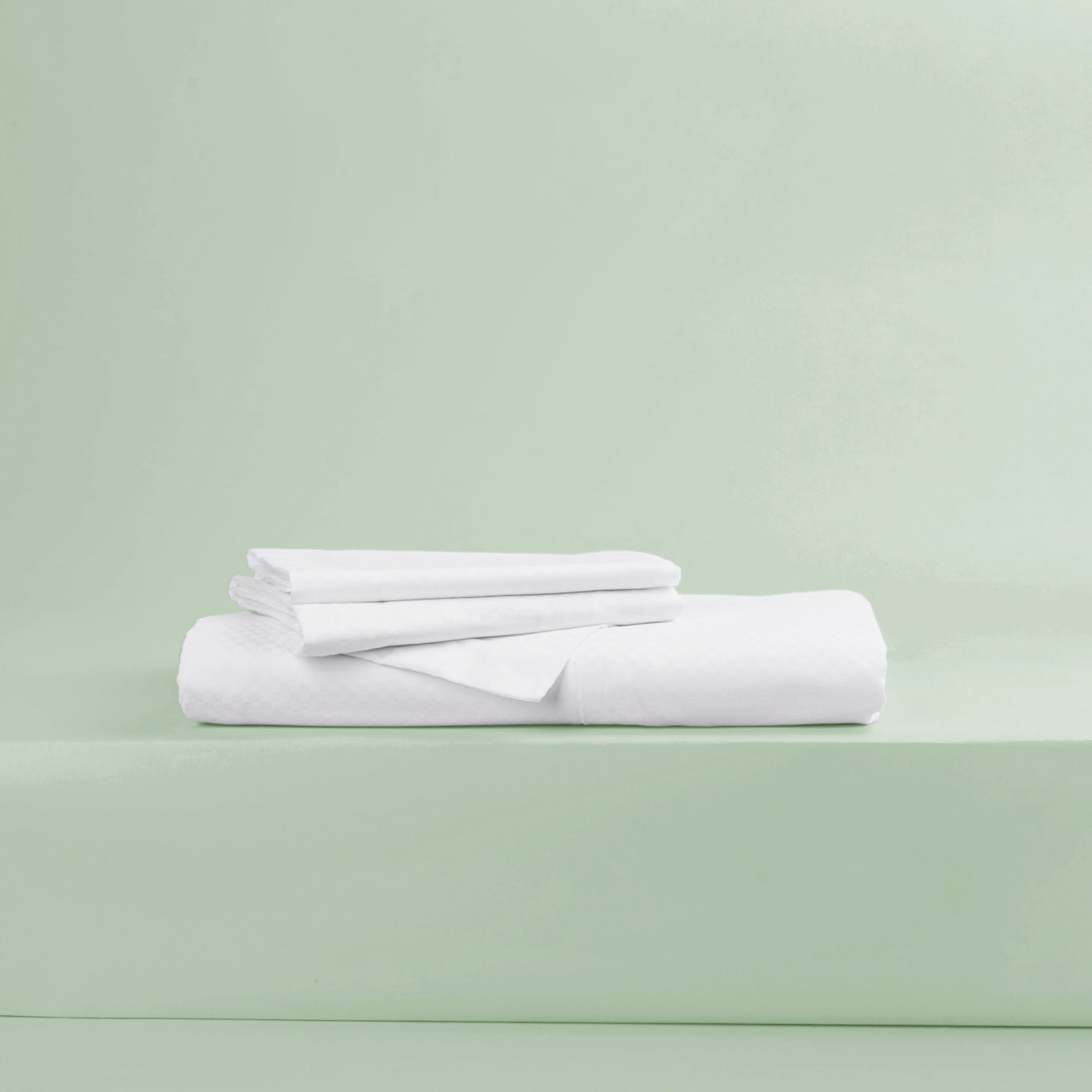 Classic Hotel Microcheck 300 Thread Count Bedlinen Set