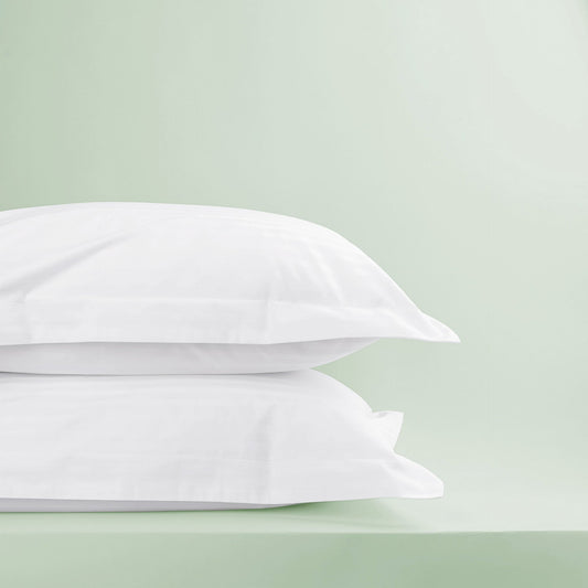 Classic Hotel 300 Thread Count Satin Stripe Oxford Pillowcase Pair