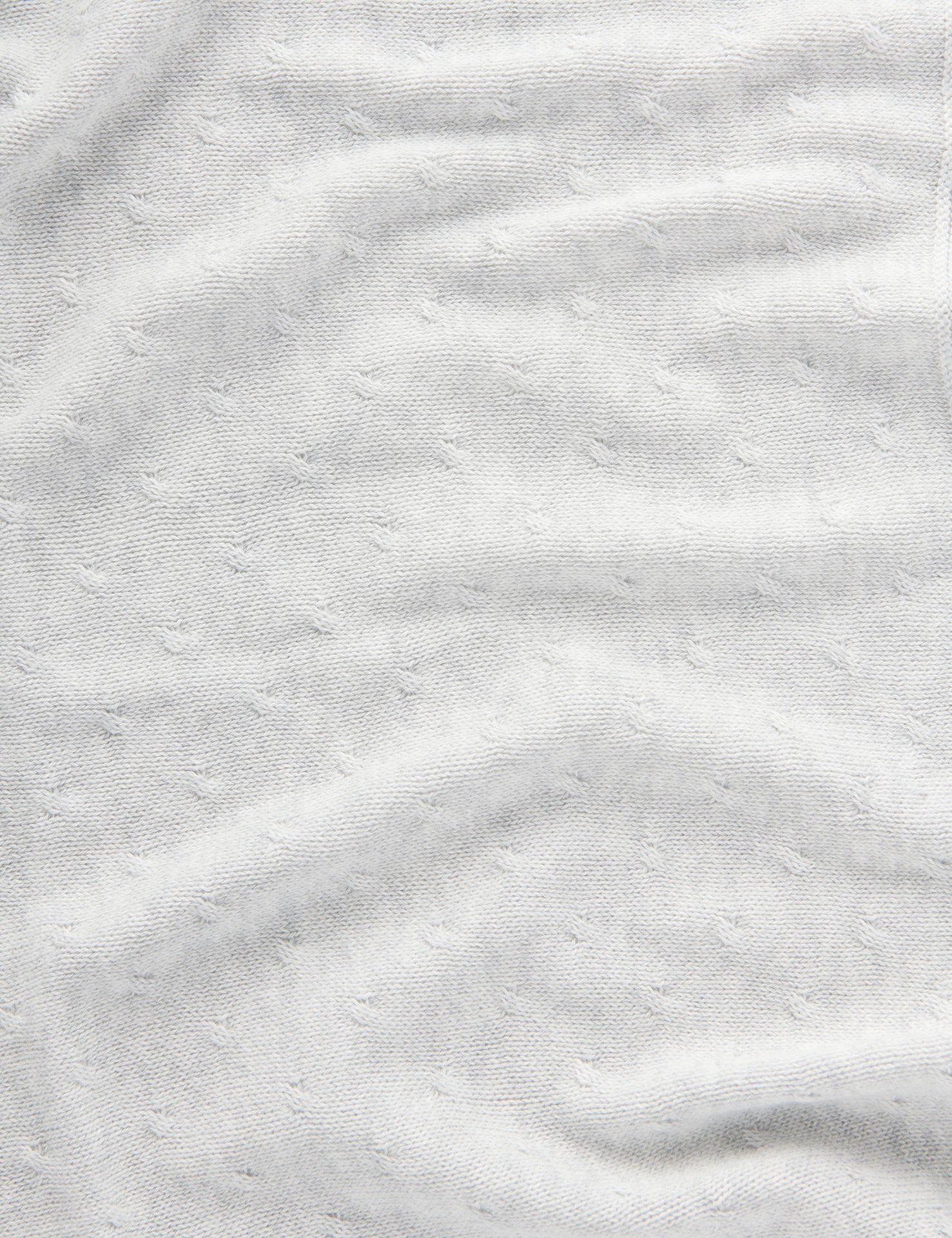 Purebaby Pale Grey Essentials Blanket