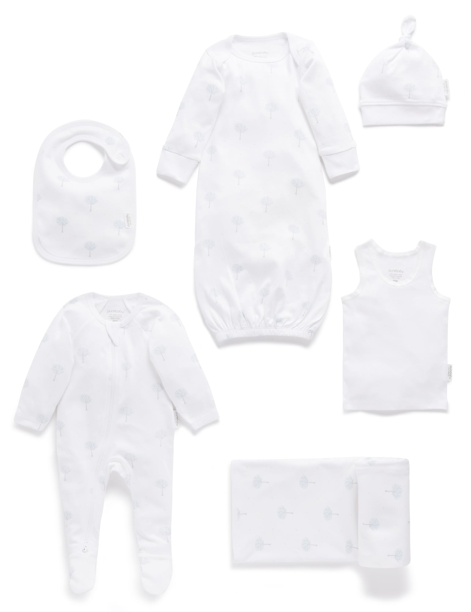 Purebaby Essentials Hospital Pack 0-3 months