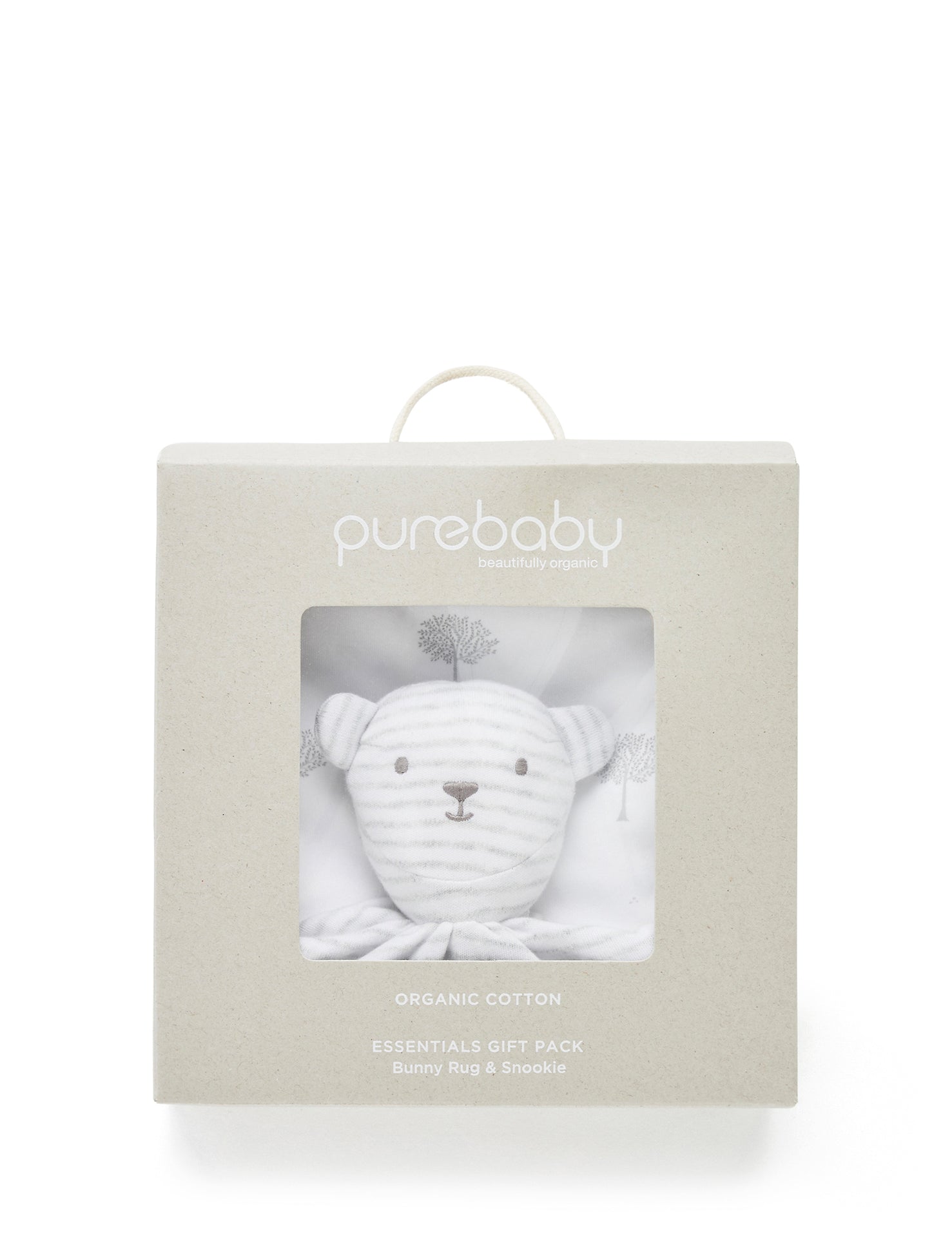 Purebaby Bunny Rug and Snookie Pack
