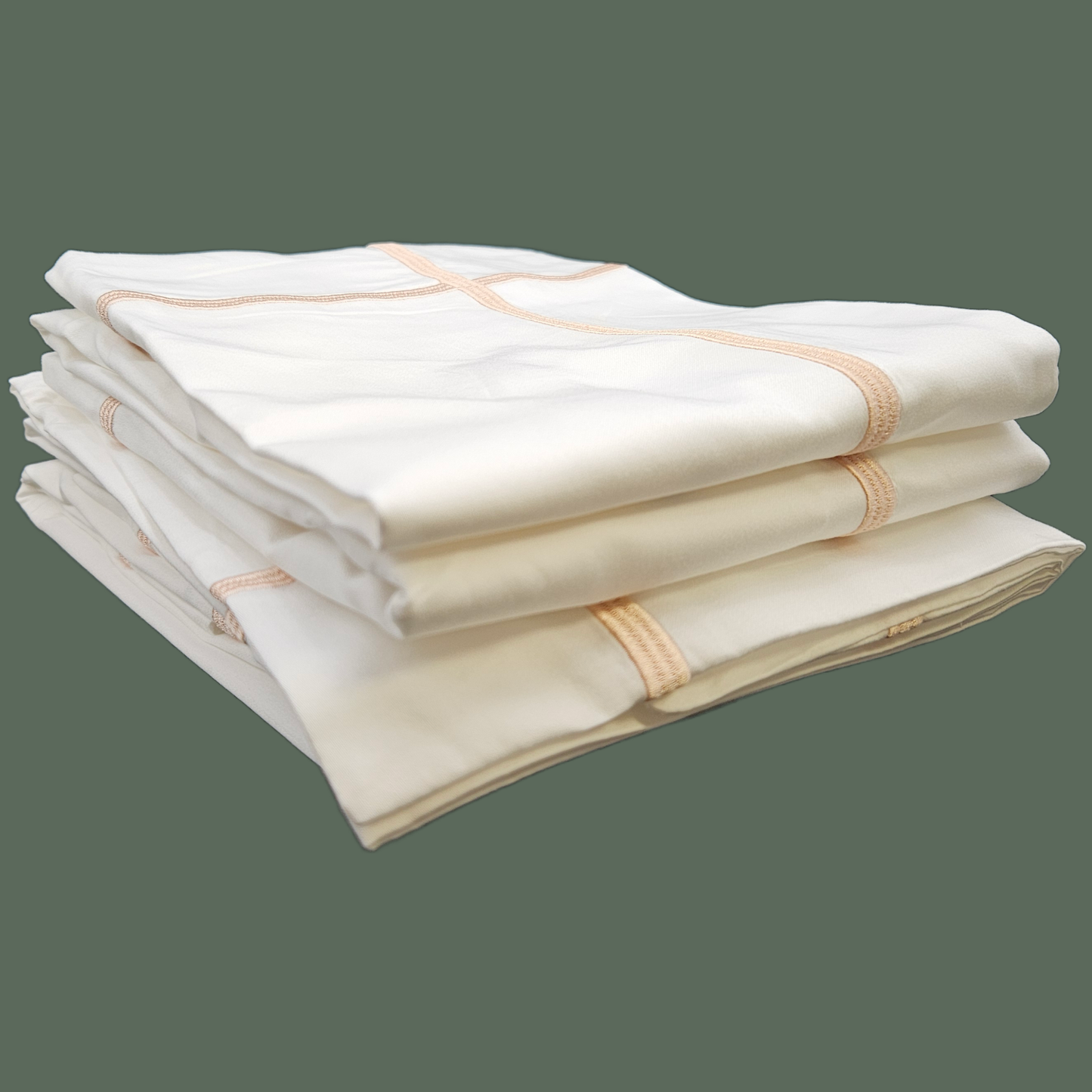 Rose Gold Cross Border 400 Thread Count Bedlinen Set