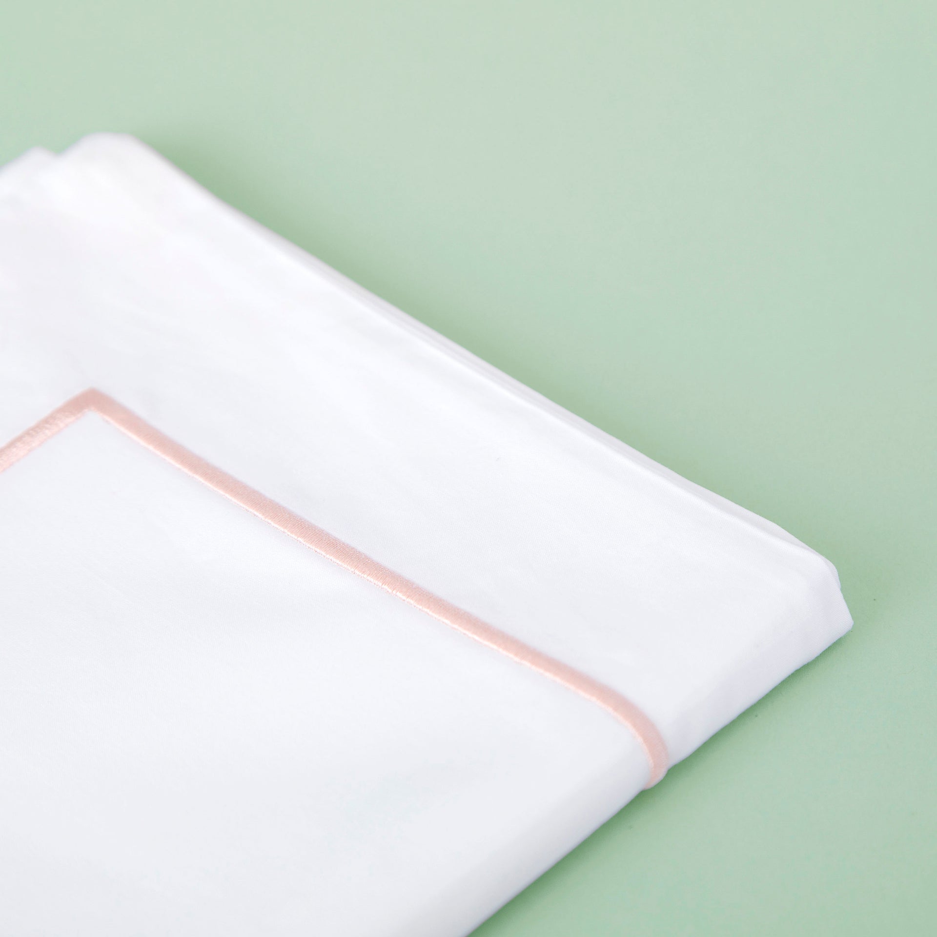 Classic Hotel 300 Thread Count Oxford Pillowcase Pair with Coloured Embroidery