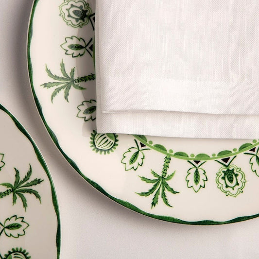 Set Of 2 Linen and Cotton Union Napkins