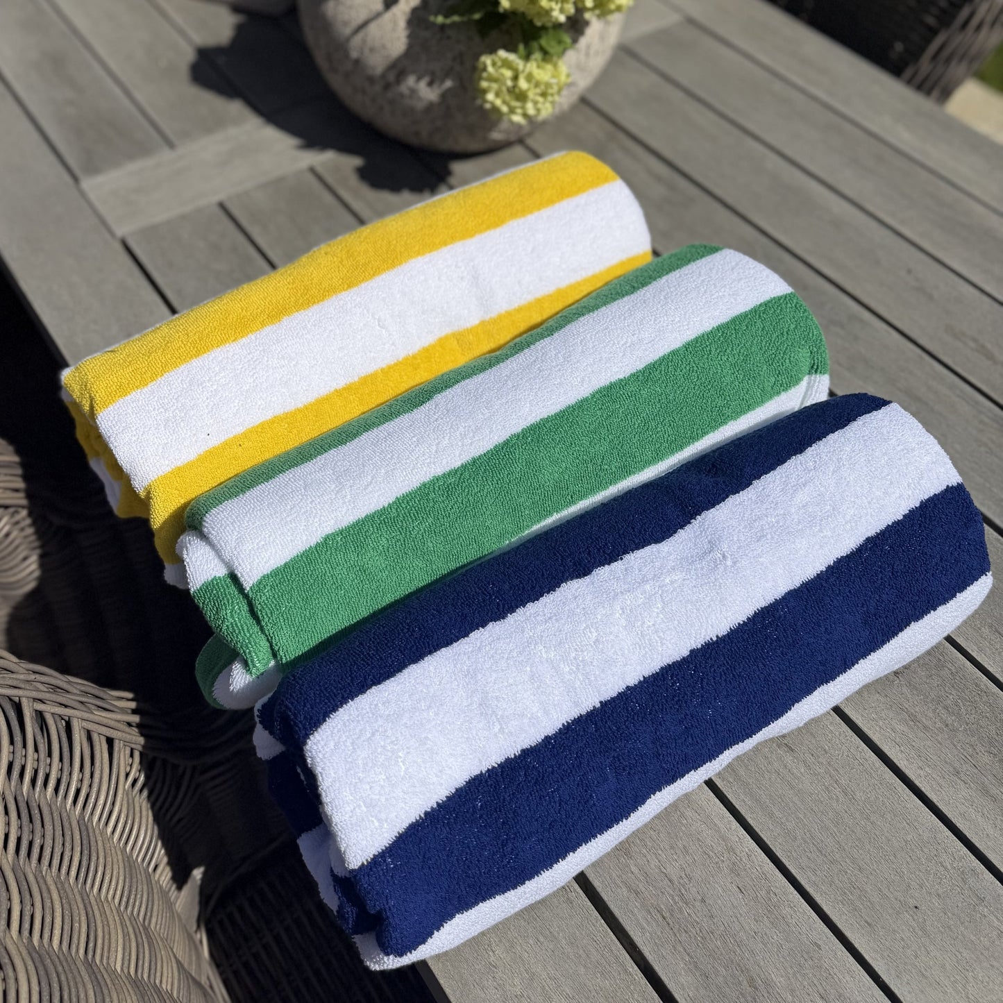 Striped Pool Towel